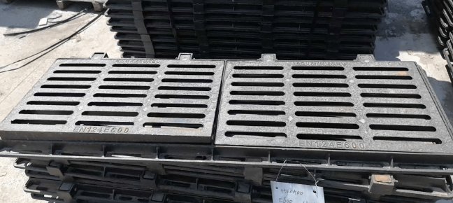 龙湖镇球墨铸铁连体双篦展示